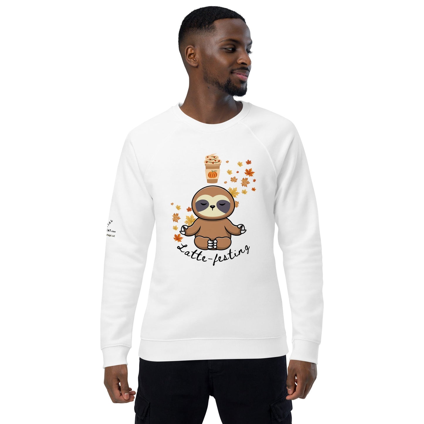 Latte - festing Plush Organic Sweatshirt - My Social Cat Bonafide Boutique LLCLatte - festing Plush Organic SweatshirtSweatshirtMy Social Cat Bonafide Boutique LLCWhiteXSlatteplush