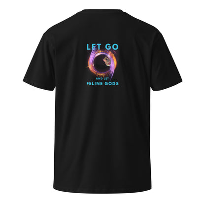 Let Go and Let Feline Gods Unisex Premium Tee - My Social Cat Bonafide Boutique LLCLet Go and Let Feline Gods Unisex Premium TeeT-shirtMy Social Cat Bonafide Boutique LLCWhiteSauthenticcotton