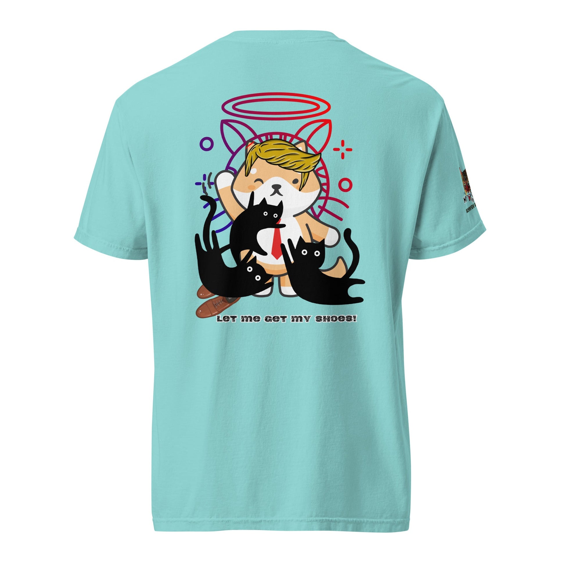 Let Me Get My Shoes Unisex Comfort Colors Heavyweight Tee - My Social Cat Bonafide Boutique LLCLet Me Get My Shoes Unisex Comfort Colors Heavyweight TeeT - shirtMy Social Cat Bonafide Boutique LLCLagoon BlueSheavyweightshirt