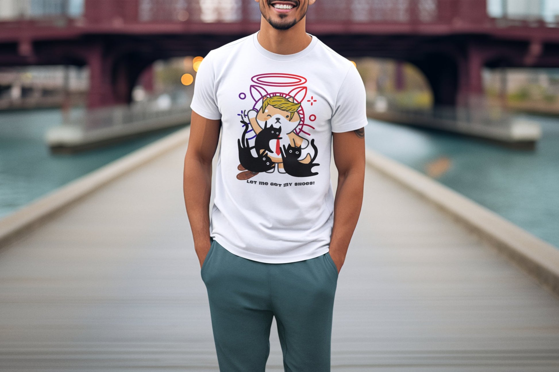 Let Me Get My Shoes Unisex Tee - My Social Cat Bonafide Boutique LLCLet Me Get My Shoes Unisex TeeT-shirtMy Social Cat Bonafide Boutique LLCWhiteScatmy
