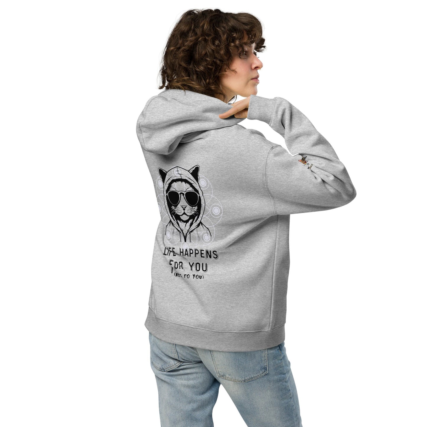 Life Happens For You Unisex Plush Hoodie - My Social Cat Bonafide Boutique LLCLife Happens For You Unisex Plush HoodieHooded sweatshirtMy Social Cat Bonafide Boutique LLCSforhappens