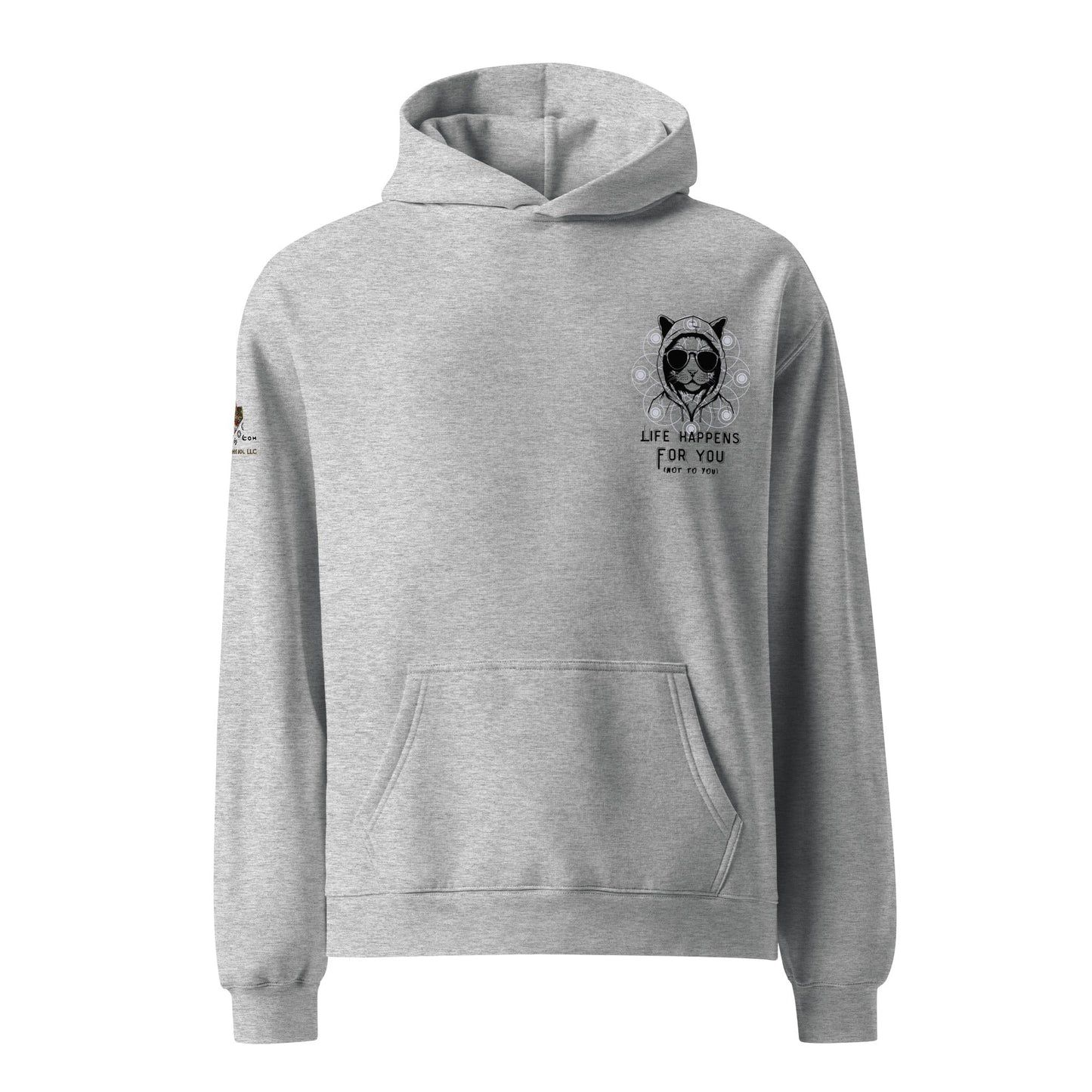 Life Happens For You Unisex Plush Hoodie - My Social Cat Bonafide Boutique LLCLife Happens For You Unisex Plush HoodieHooded sweatshirtMy Social Cat Bonafide Boutique LLCSforhappens