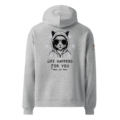 Life Happens For You Unisex Plush Hoodie - My Social Cat Bonafide Boutique LLCLife Happens For You Unisex Plush HoodieHooded sweatshirtMy Social Cat Bonafide Boutique LLCSforhappens