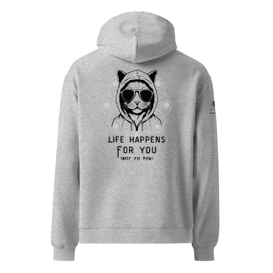 Life Happens For You Unisex Plush Hoodie - My Social Cat Bonafide Boutique LLCLife Happens For You Unisex Plush HoodieHooded sweatshirtMy Social Cat Bonafide Boutique LLCSforhappens