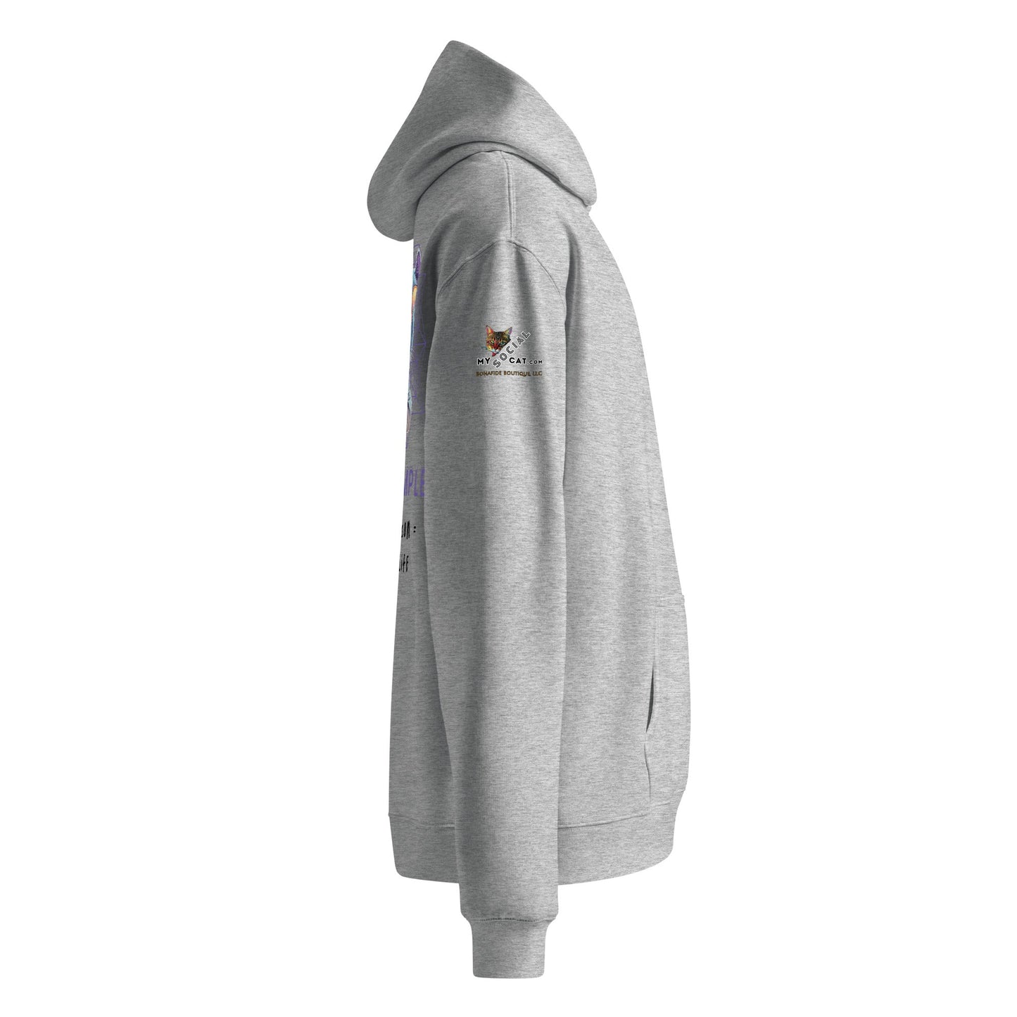 Life is Simple Unisex Plush Hoodie - My Social Cat Bonafide Boutique LLCLife is Simple Unisex Plush HoodieHooded sweatshirtMy Social Cat Bonafide Boutique LLCAthletic HeatherShoodielife
