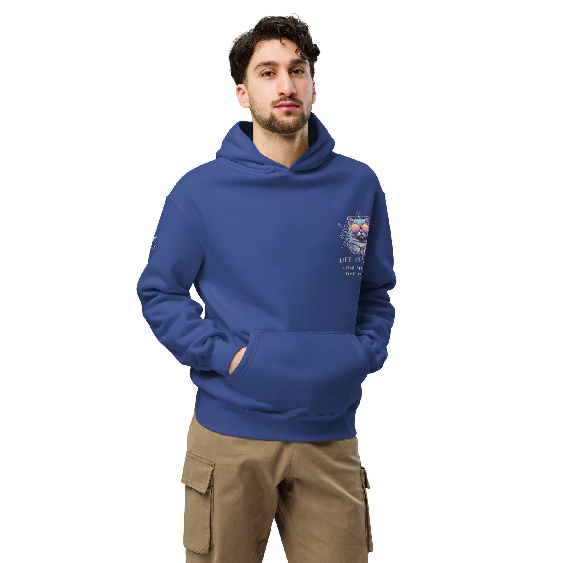 Life is Simple Unisex Plush Hoodie - My Social Cat Bonafide Boutique LLCLife is Simple Unisex Plush HoodieHooded sweatshirtMy Social Cat Bonafide Boutique LLCBlackShoodielife