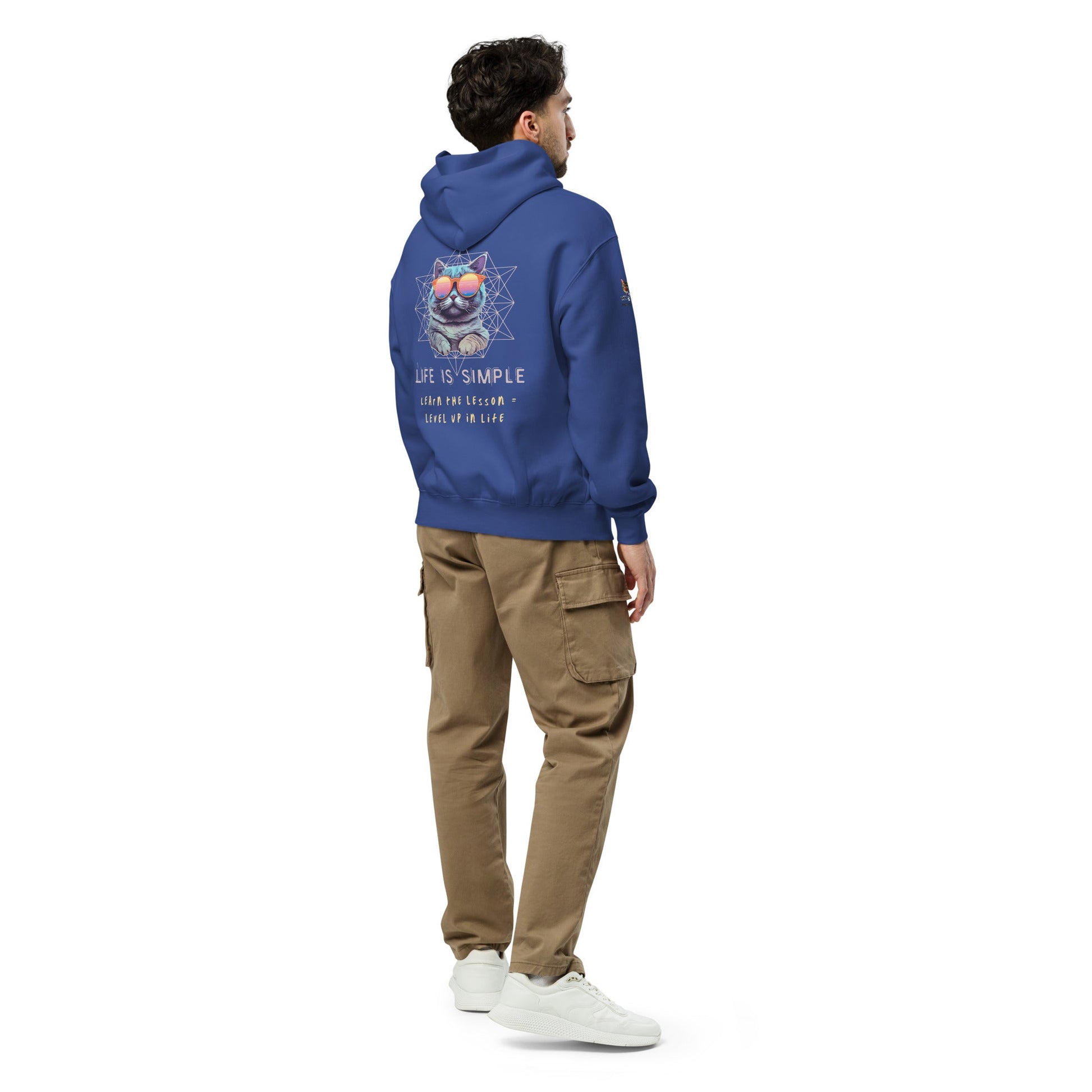 Life is Simple Unisex Plush Hoodie - My Social Cat Bonafide Boutique LLCLife is Simple Unisex Plush HoodieHooded sweatshirtMy Social Cat Bonafide Boutique LLCBlackShoodielife