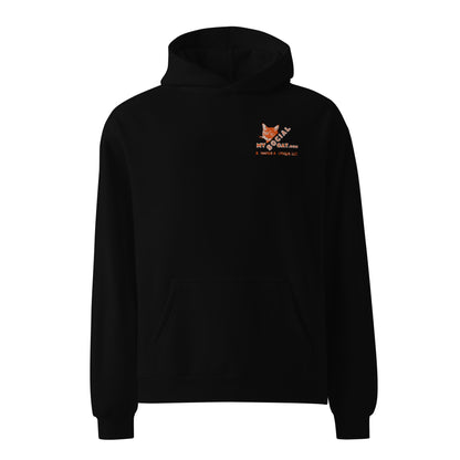 Logo Embroidery Oversized Plush Hoodie - My Social Cat Bonafide Boutique LLCLogo Embroidery Oversized Plush HoodieHooded sweatshirtMy Social Cat Bonafide Boutique LLCBlackSembroideryhoodie