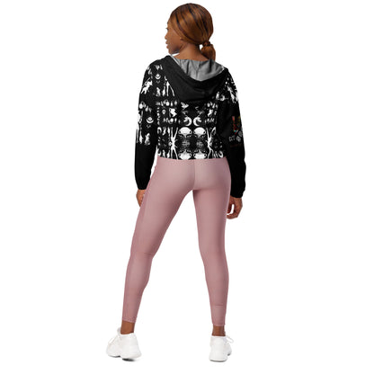 Make Your Own Magic Women’s Cropped Windbreaker (black) - My Social Cat Bonafide Boutique LLCMake Your Own Magic Women’s Cropped Windbreaker (black)WindbreakerMy Social Cat Bonafide Boutique LLCXSallblack