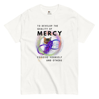 Mercy Unisex Classic Tee - My Social Cat Bonafide Boutique LLCMercy Unisex Classic TeeT-shirtMy Social Cat Bonafide Boutique LLCWhiteSmercyshirt