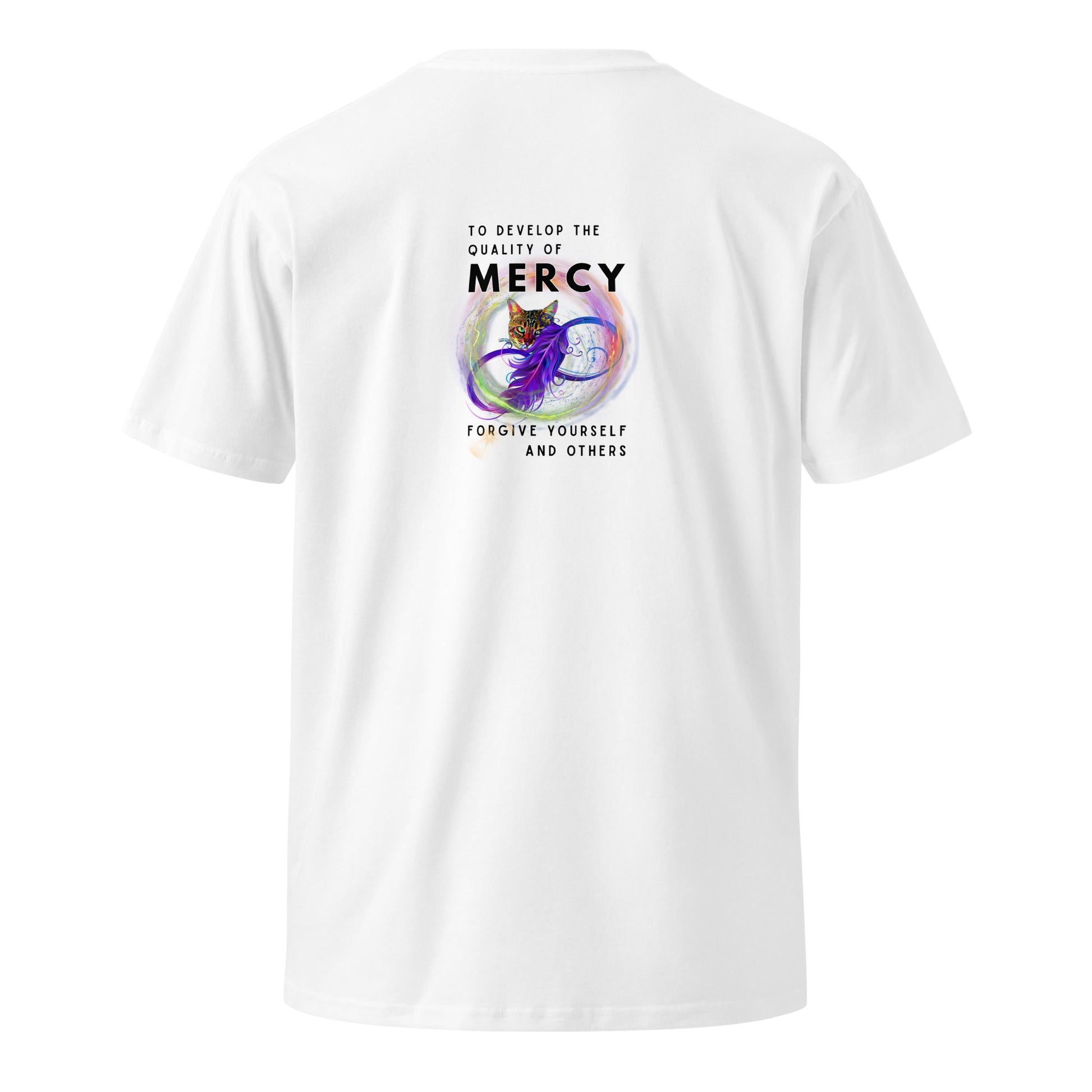 Mercy Unisex Premium Tee - My Social Cat Bonafide Boutique LLCMercy Unisex Premium TeeT-shirtMy Social Cat Bonafide Boutique LLCWhiteS