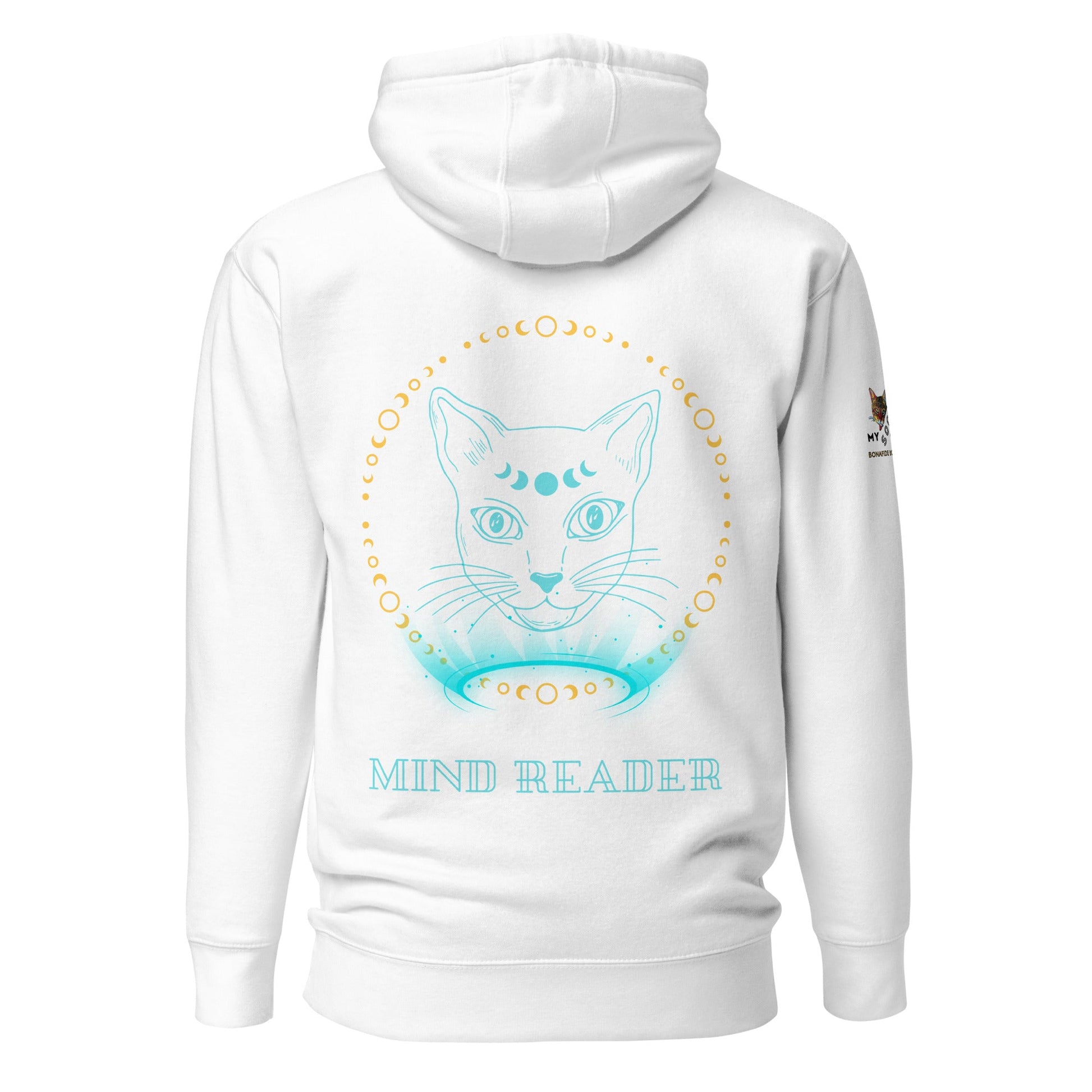 Mind Reader Unisex Hoodie - My Social Cat Bonafide Boutique LLCMind Reader Unisex HoodieHooded sweatshirtMy Social Cat Bonafide Boutique LLCWhiteShoodiemind