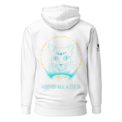 Mind Reader Unisex Hoodie - My Social Cat Bonafide Boutique LLCMind Reader Unisex HoodieHooded sweatshirtMy Social Cat Bonafide Boutique LLCWhiteShoodiemind