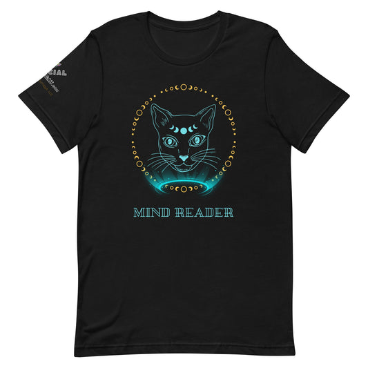 Mind Reader Unisex Tee - My Social Cat Bonafide Boutique LLCMind Reader Unisex TeeT-shirtMy Social Cat Bonafide Boutique LLCBlackXSmindreader