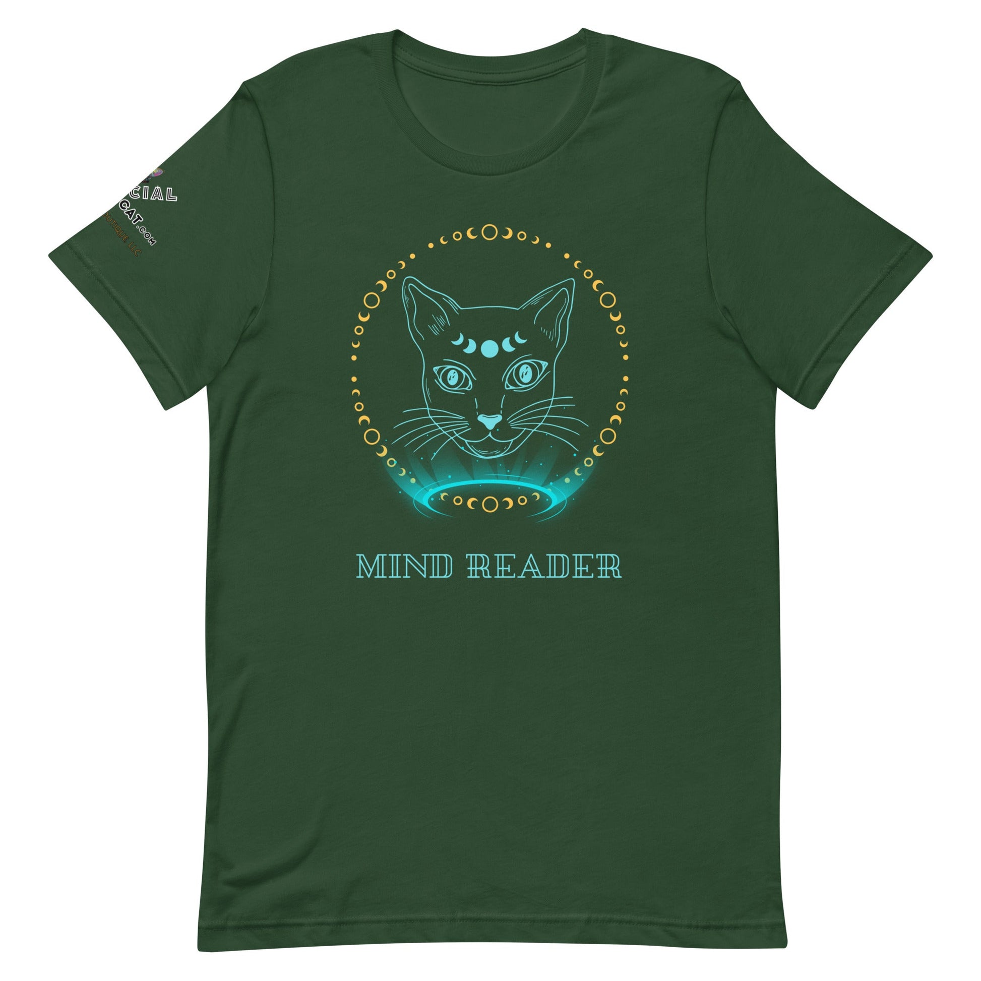 Mind Reader Unisex Tee - My Social Cat Bonafide Boutique LLCMind Reader Unisex TeeT-shirtMy Social Cat Bonafide Boutique LLCForestSmindreader
