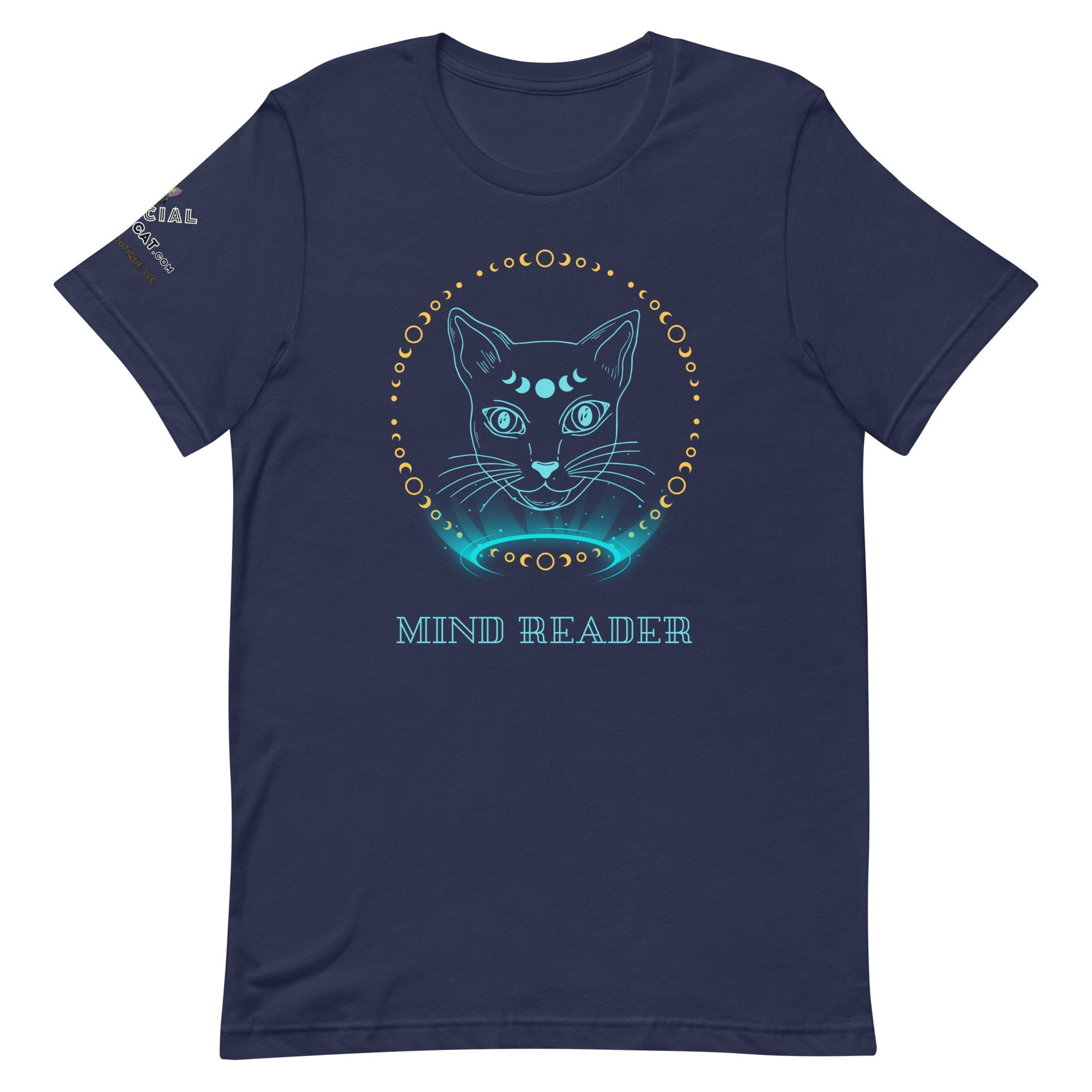 Mind Reader Unisex Tee - My Social Cat Bonafide Boutique LLCMind Reader Unisex TeeT-shirtMy Social Cat Bonafide Boutique LLCNavyXSmindreader