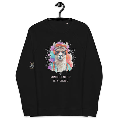 Mindfulness Plush Organic Sweatshirt - My Social Cat Bonafide Boutique LLCMindfulness Plush Organic SweatshirtSweatshirtMy Social Cat Bonafide Boutique LLCBlackXSmindfulnessorganic