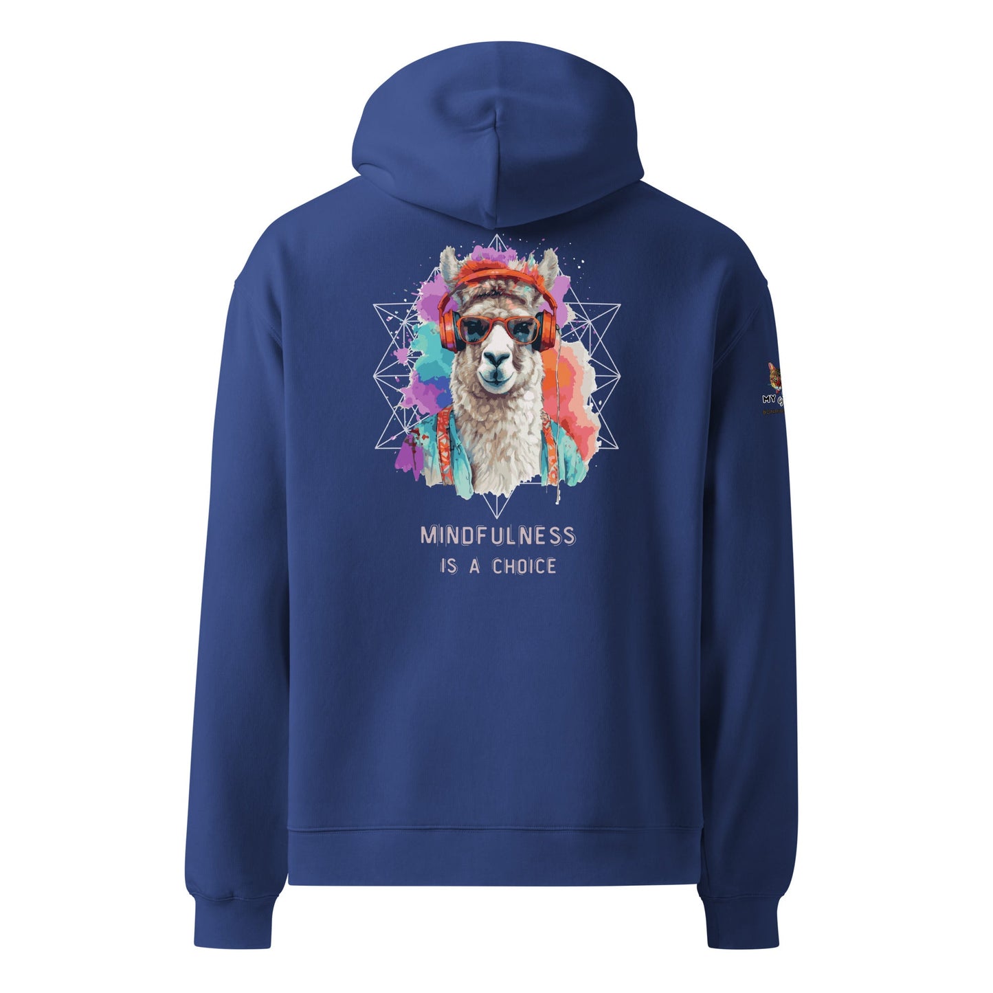 Mindfulness Unisex Plush Hoodie - My Social Cat Bonafide Boutique LLCMindfulness Unisex Plush HoodieHooded sweatshirtMy Social Cat Bonafide Boutique LLCCobaltShoodiepremium