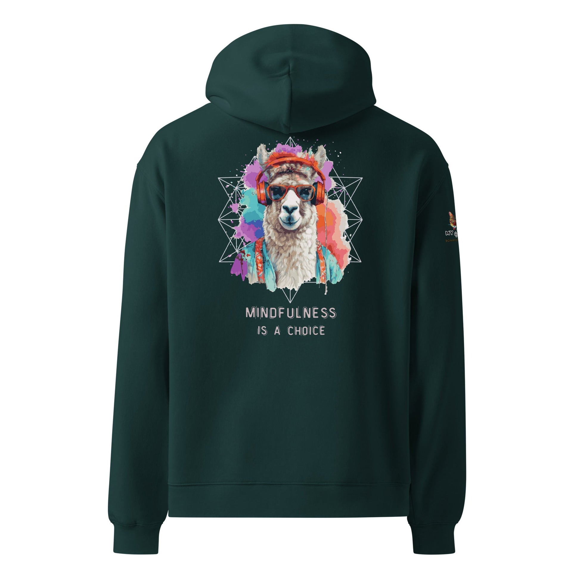 Mindfulness Unisex Plush Hoodie - My Social Cat Bonafide Boutique LLCMindfulness Unisex Plush HoodieHooded sweatshirtMy Social Cat Bonafide Boutique LLCPine GreenShoodiepremium