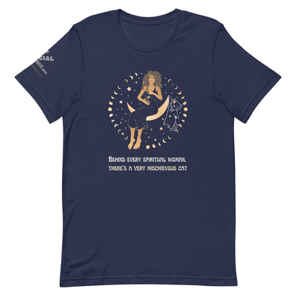 Mischievous Cat Unisex Tee - My Social Cat Bonafide Boutique LLCMischievous Cat Unisex TeeT - shirtMy Social Cat Bonafide Boutique LLCNavyXScatmischievous