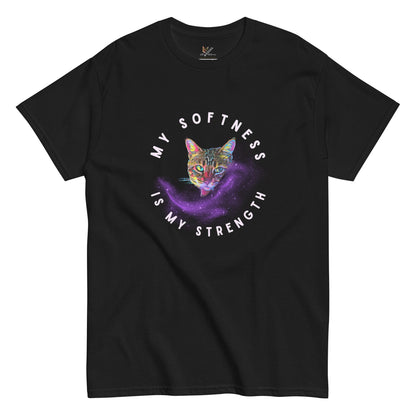 My Softness is My Strength Unisex Classic Tee - My Social Cat Bonafide Boutique LLCMy Softness is My Strength Unisex Classic TeeT-shirtMy Social Cat Bonafide Boutique LLCBlackMmyshirt