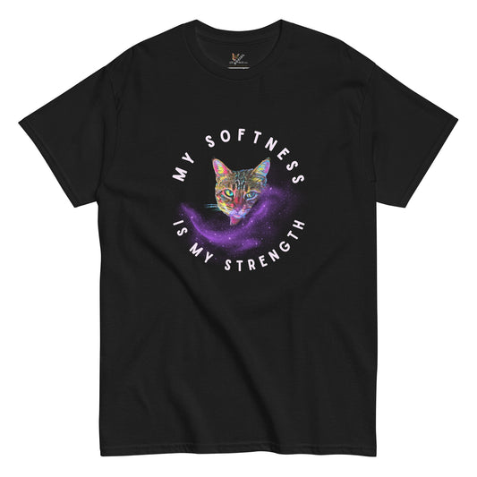 My Softness is My Strength Unisex Classic Tee - My Social Cat Bonafide Boutique LLCMy Softness is My Strength Unisex Classic TeeT-shirtMy Social Cat Bonafide Boutique LLCBlackMmyshirt