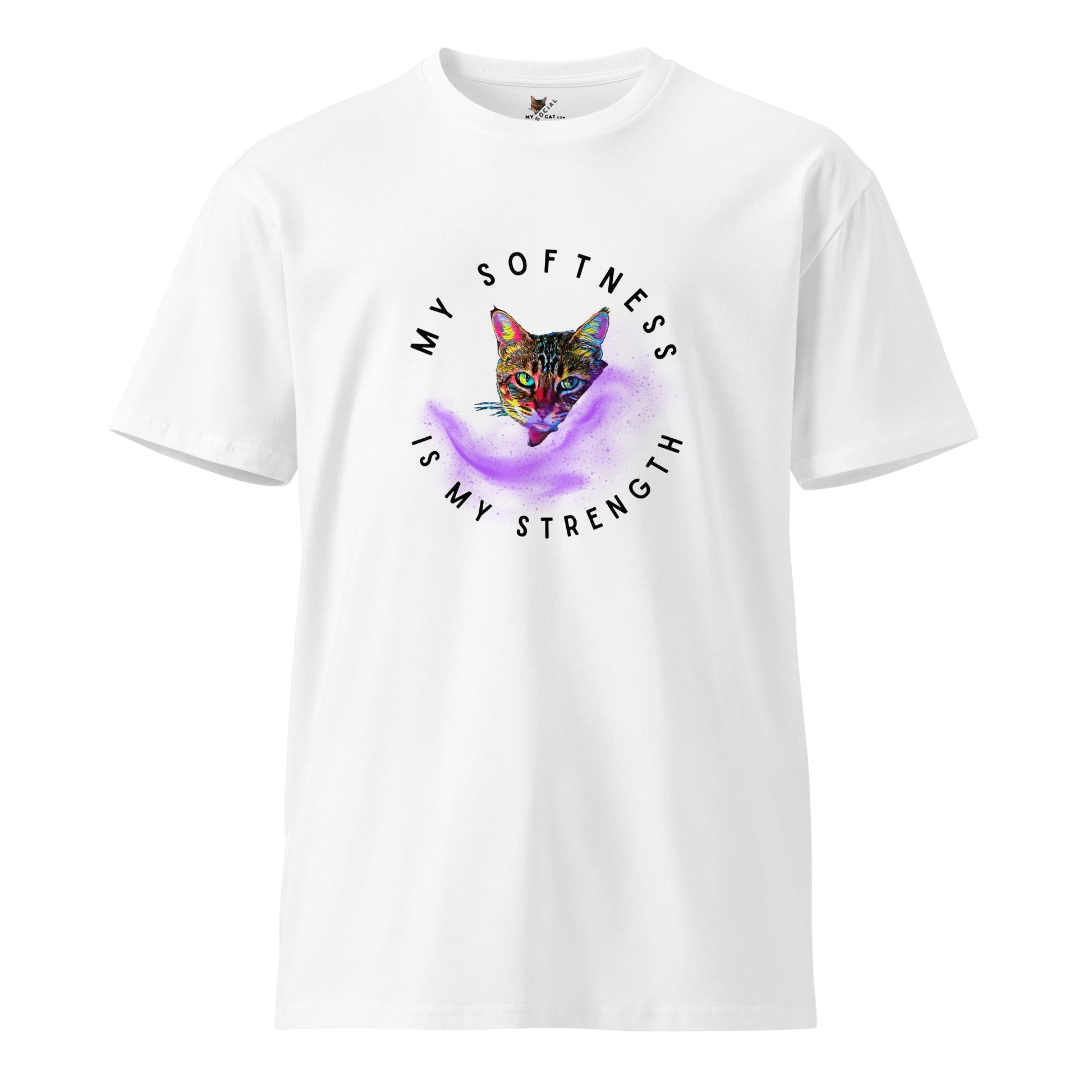 My Softness is My Strength Unisex Premium Tee - My Social Cat Bonafide Boutique LLCMy Softness is My Strength Unisex Premium TeeT-shirtMy Social Cat Bonafide Boutique LLCWhiteSmyshirt
