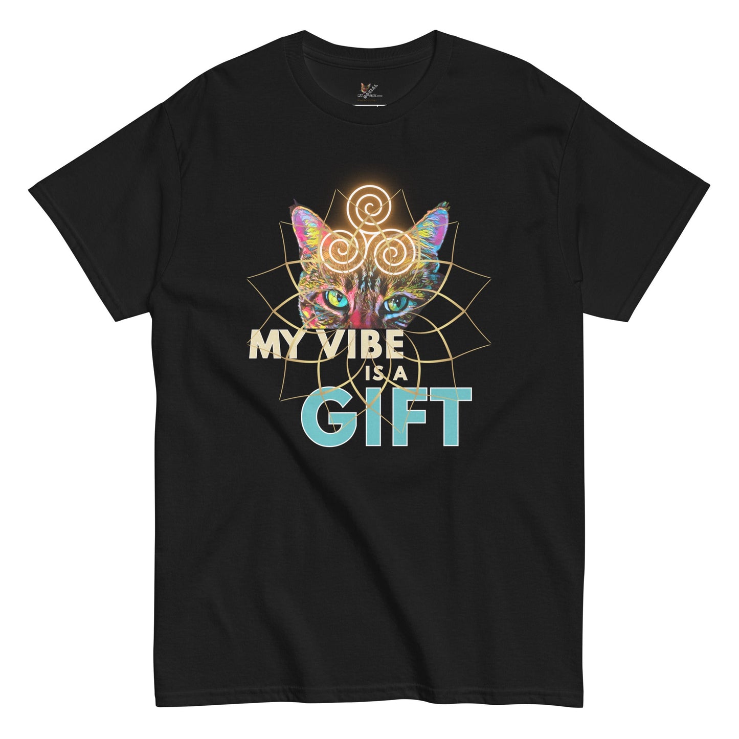 My Vibe is a Gift Unisex Classic Tee - My Social Cat Bonafide Boutique LLCMy Vibe is a Gift Unisex Classic TeeT-shirtMy Social Cat Bonafide Boutique LLCBlackSclassicgift