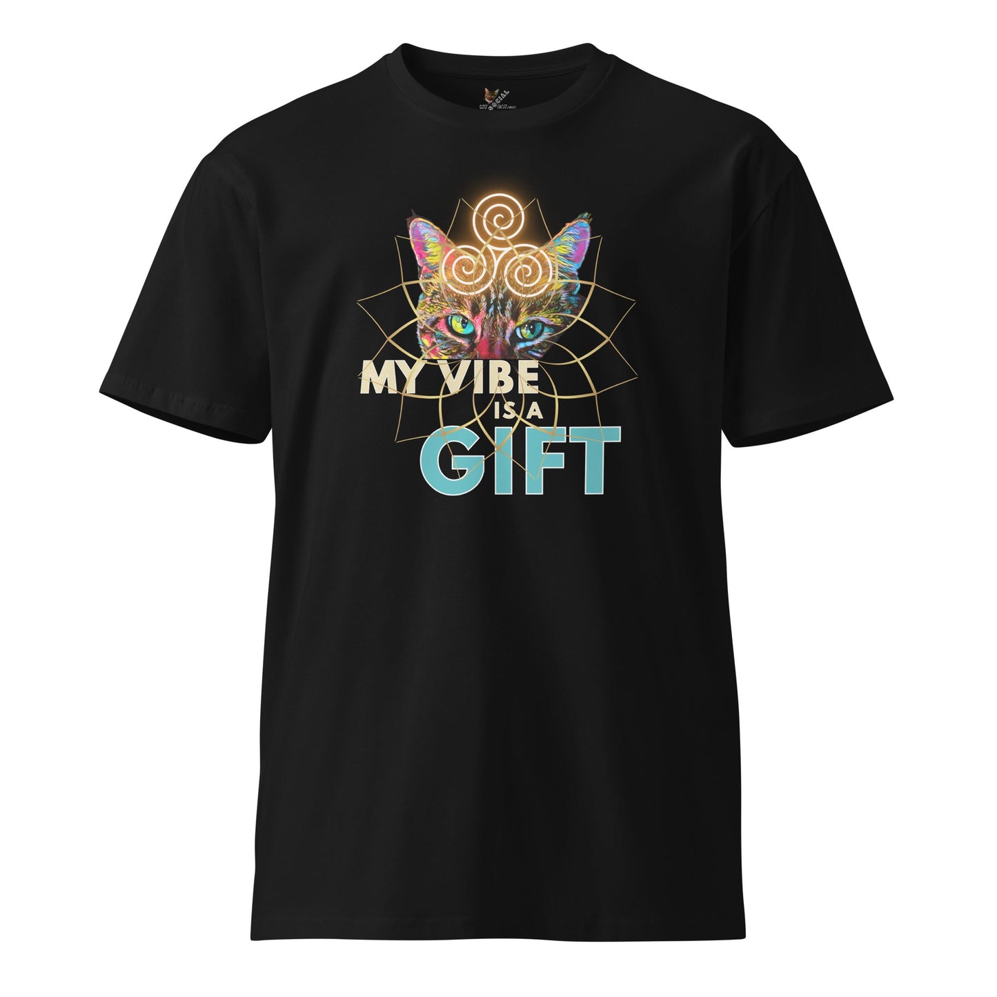 My Vibe is a Gift Unisex Premium Tee - My Social Cat Bonafide Boutique LLCMy Vibe is a Gift Unisex Premium TeeT-shirtMy Social Cat Bonafide Boutique LLCBlackSgiftpremium