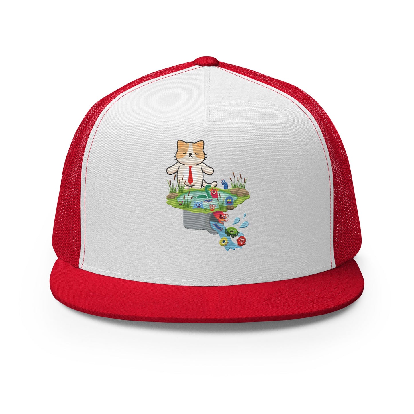 New!! Drain the Swamp Embroidered Trucker Cap - My Social Cat Bonafide Boutique LLCNew!! Drain the Swamp Embroidered Trucker CapHatMy Social Cat Bonafide Boutique LLCRed/ White/ Redcapdrain
