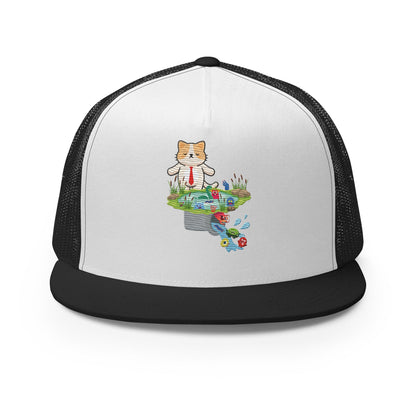 New!! Drain the Swamp Embroidered Trucker Cap - My Social Cat Bonafide Boutique LLCNew!! Drain the Swamp Embroidered Trucker CapHatMy Social Cat Bonafide Boutique LLCBlack/ White/ Blackcapdrain