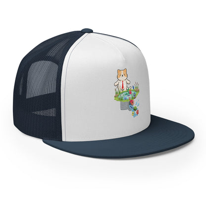 New!! Drain the Swamp Embroidered Trucker Cap - My Social Cat Bonafide Boutique LLCNew!! Drain the Swamp Embroidered Trucker CapHatMy Social Cat Bonafide Boutique LLCNavy/ White/ Navycapdrain