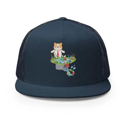 New!! Drain the Swamp Embroidered Trucker Cap - My Social Cat Bonafide Boutique LLCNew!! Drain the Swamp Embroidered Trucker CapHatMy Social Cat Bonafide Boutique LLCNavycapdrain