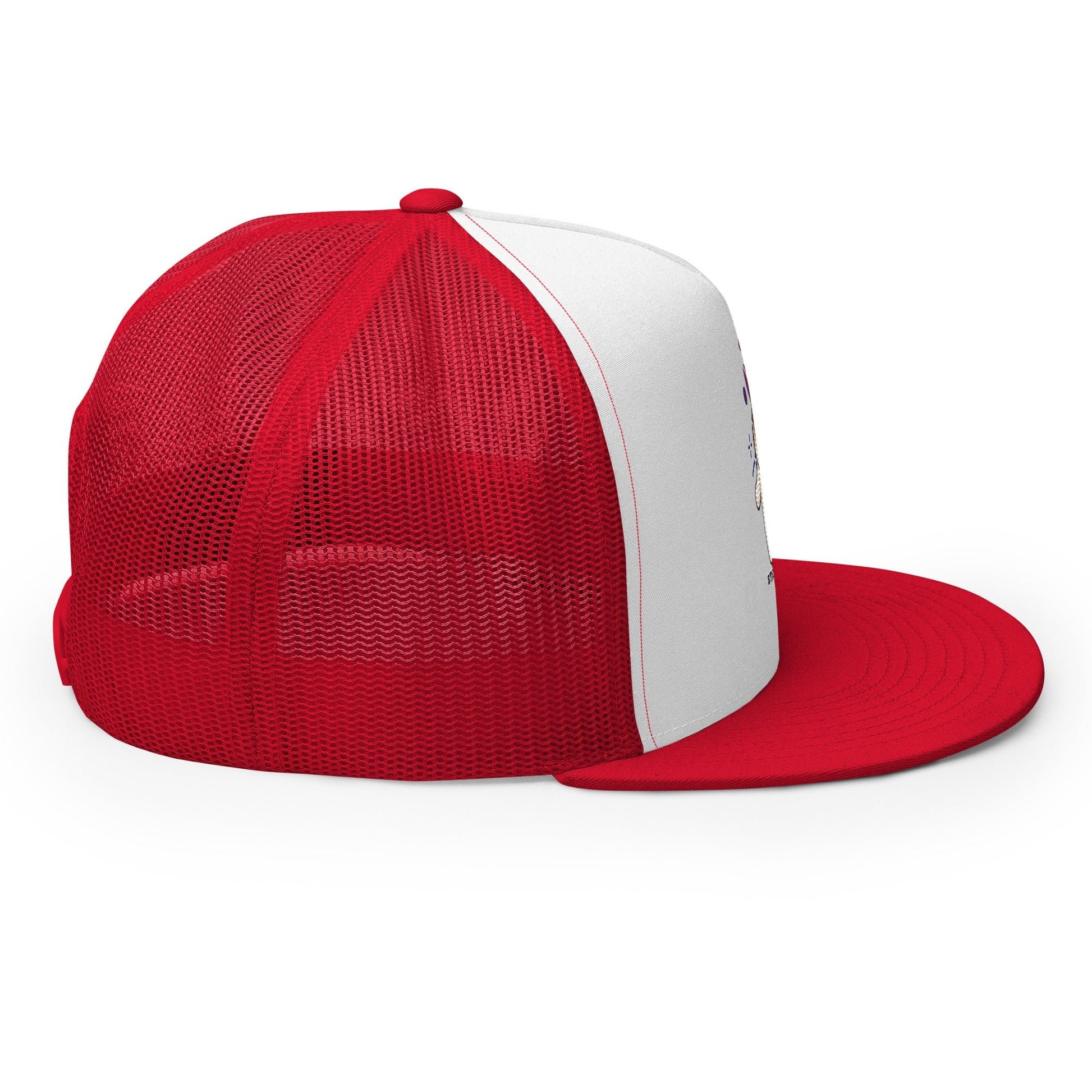 New!! Still Here Embroidered Trucker Cap - My Social Cat Bonafide Boutique LLCNew!! Still Here Embroidered Trucker CapHatMy Social Cat Bonafide Boutique LLCRed/ White/ Redcaphat