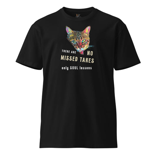 No Missed Takes Unisex Premium Tee - My Social Cat Bonafide Boutique LLCNo Missed Takes Unisex Premium TeeT-shirtMy Social Cat Bonafide Boutique LLCScatmissed