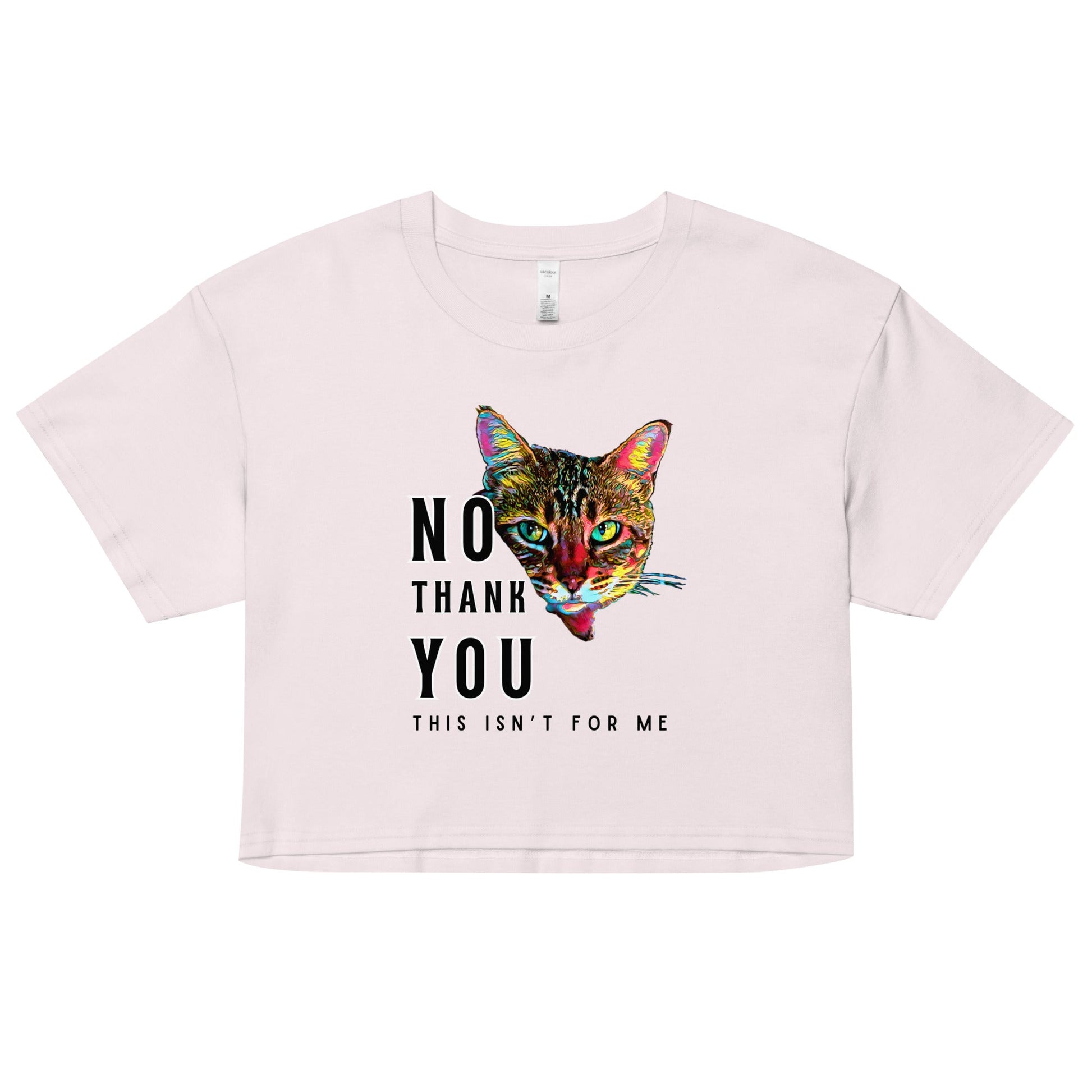 No Thank You This Isn't for Me Women’s Crop Top - My Social Cat Bonafide Boutique LLCNo Thank You This Isn't for Me Women’s Crop Topcrop topMy Social Cat Bonafide Boutique LLCOrchidXScatcrop