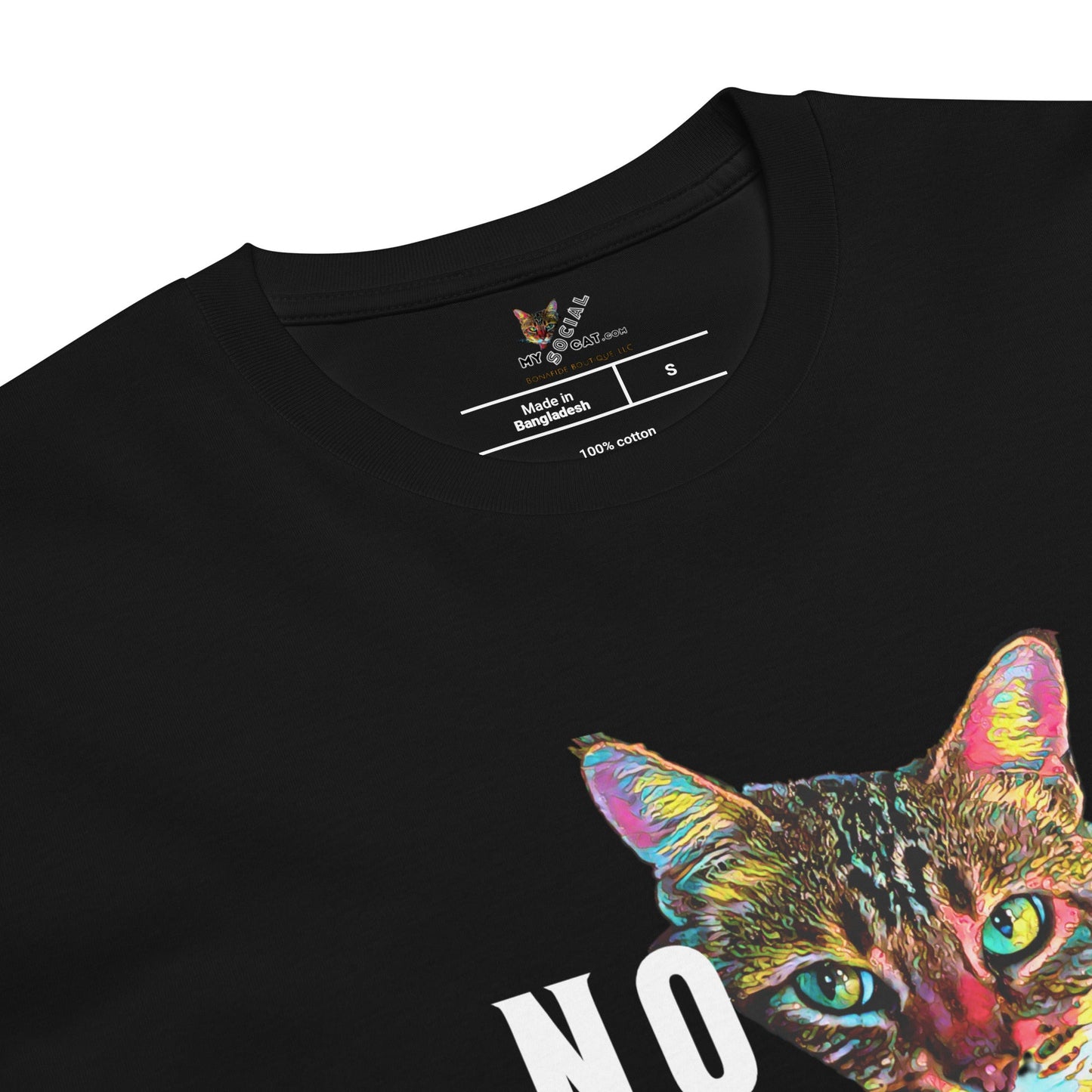 No Thank You Unisex Premium Tee - My Social Cat Bonafide Boutique LLCNo Thank You Unisex Premium TeeT-shirtMy Social Cat Bonafide Boutique LLCScatno