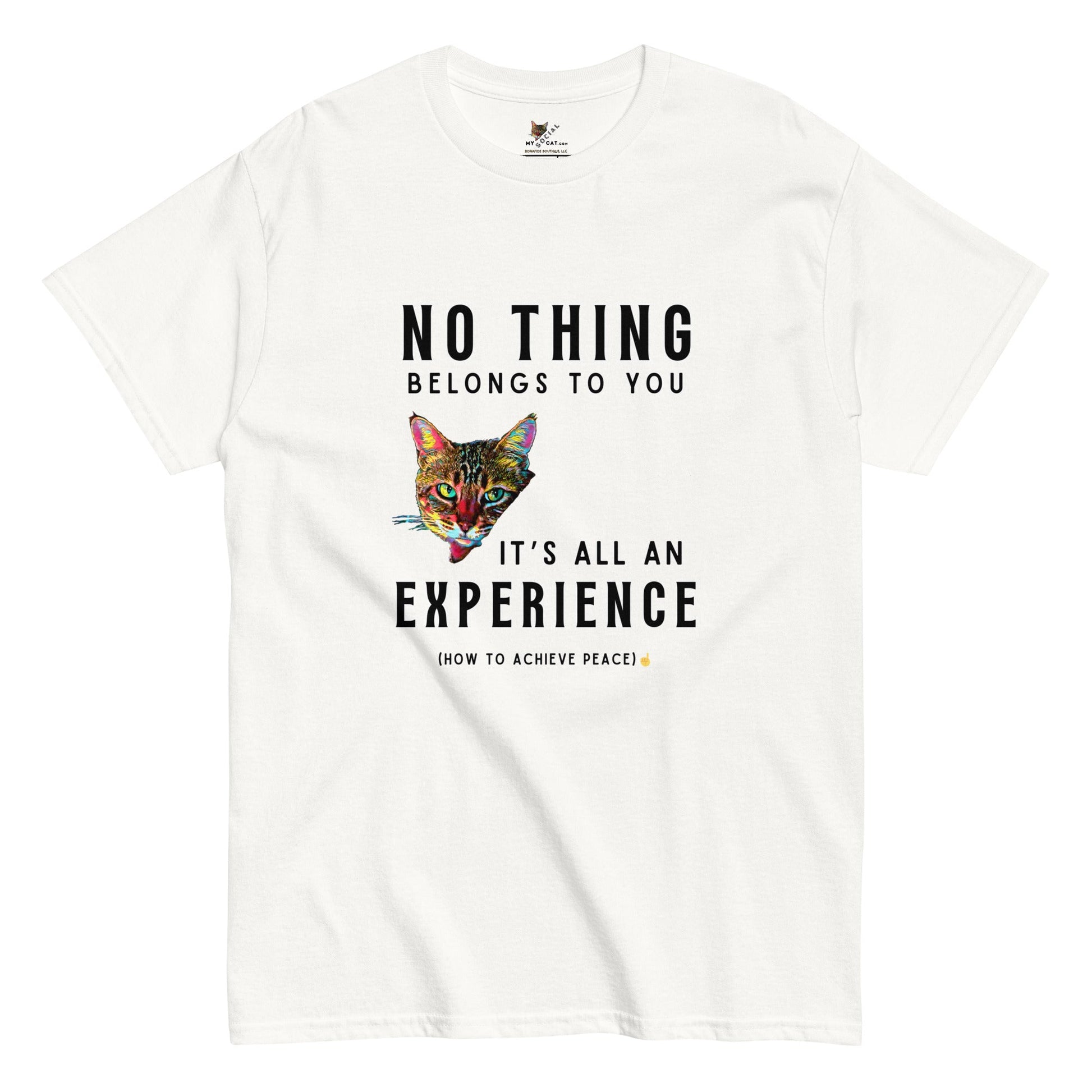 No Thing Belongs to You Unisex Classic Tee - My Social Cat Bonafide Boutique LLCNo Thing Belongs to You Unisex Classic TeeT-shirtMy Social Cat Bonafide Boutique LLCWhiteSbelongscat