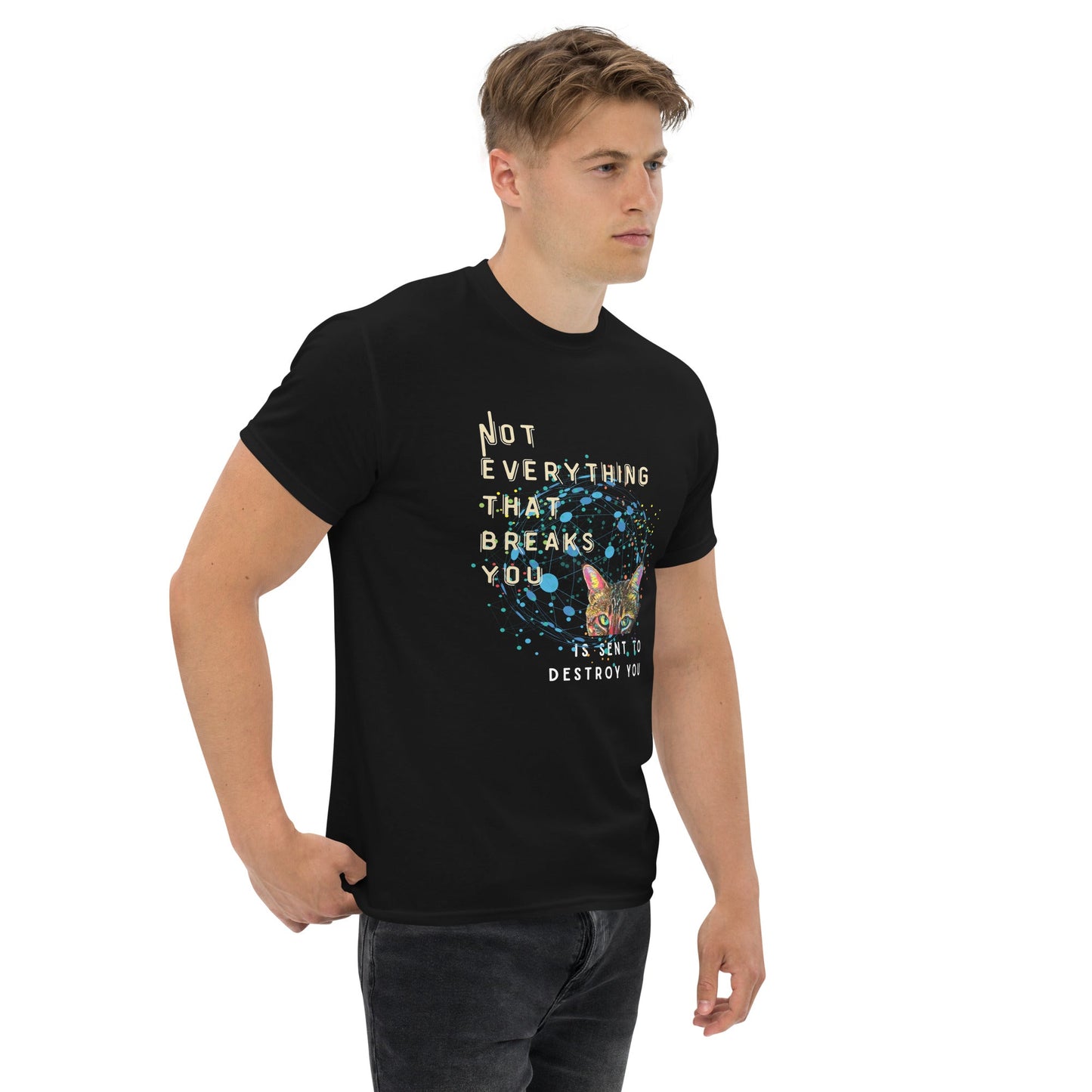 Not Everything That Breaks You Unisex Classic Tee - My Social Cat Bonafide Boutique LLCNot Everything That Breaks You Unisex Classic TeeT-shirtMy Social Cat Bonafide Boutique LLCSbreakcat