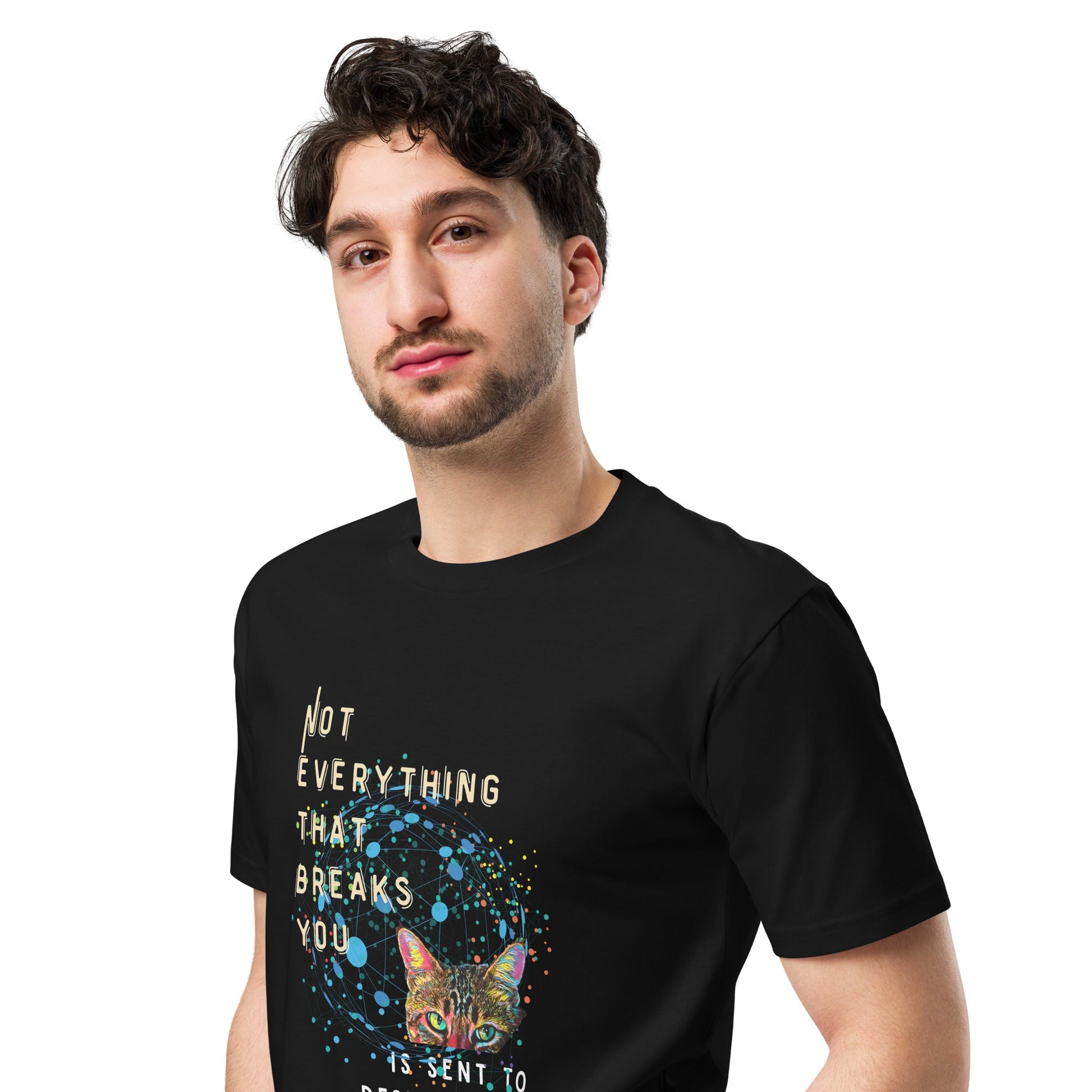Not Everything That Breaks You Unisex Premium Tee - My Social Cat Bonafide Boutique LLCNot Everything That Breaks You Unisex Premium TeeT-shirtMy Social Cat Bonafide Boutique LLCSbreakcat
