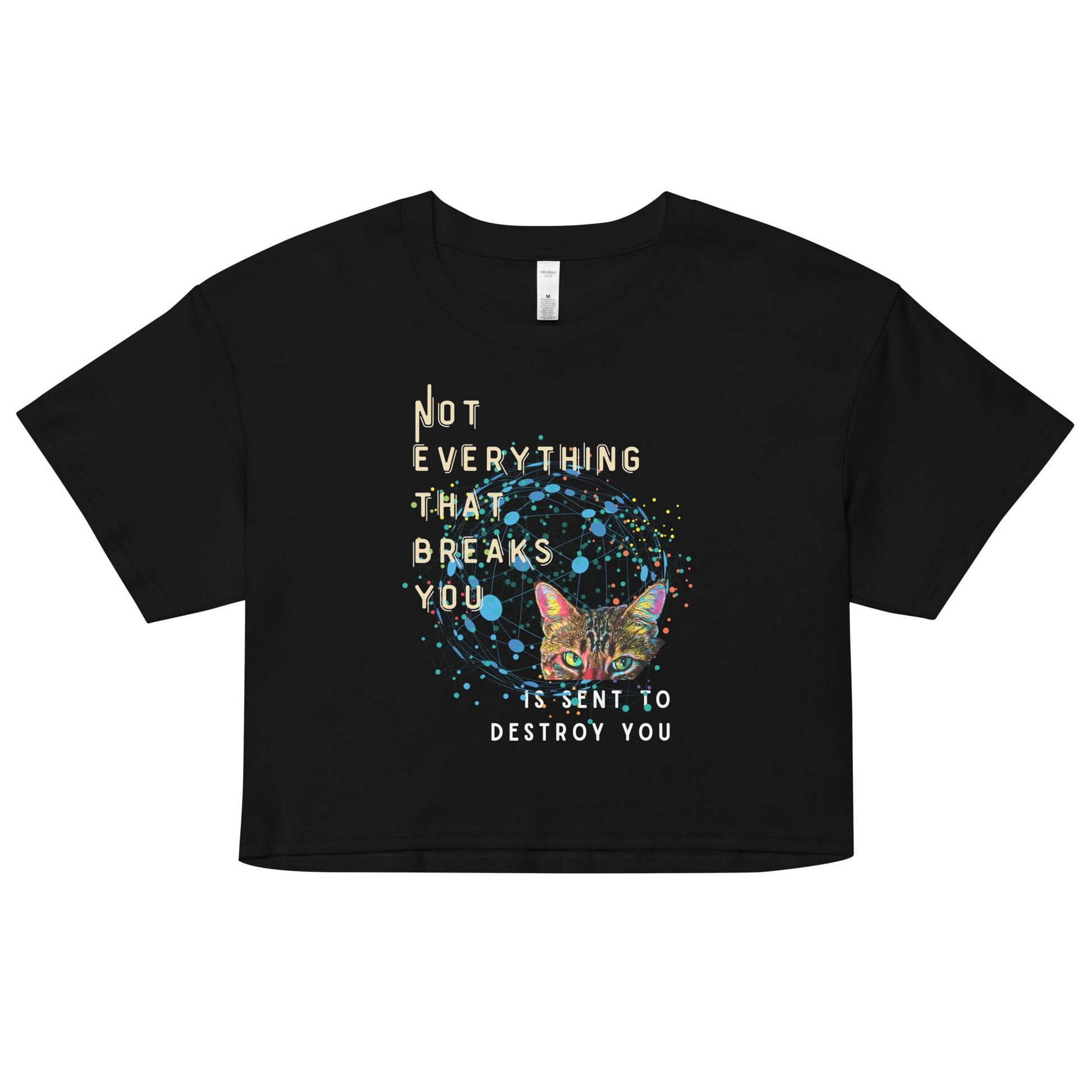 Not Everything that Breaks You Women’s Crop Top - My Social Cat Bonafide Boutique LLCNot Everything that Breaks You Women’s Crop Topcrop topMy Social Cat Bonafide Boutique LLCBlackXSbreakscat