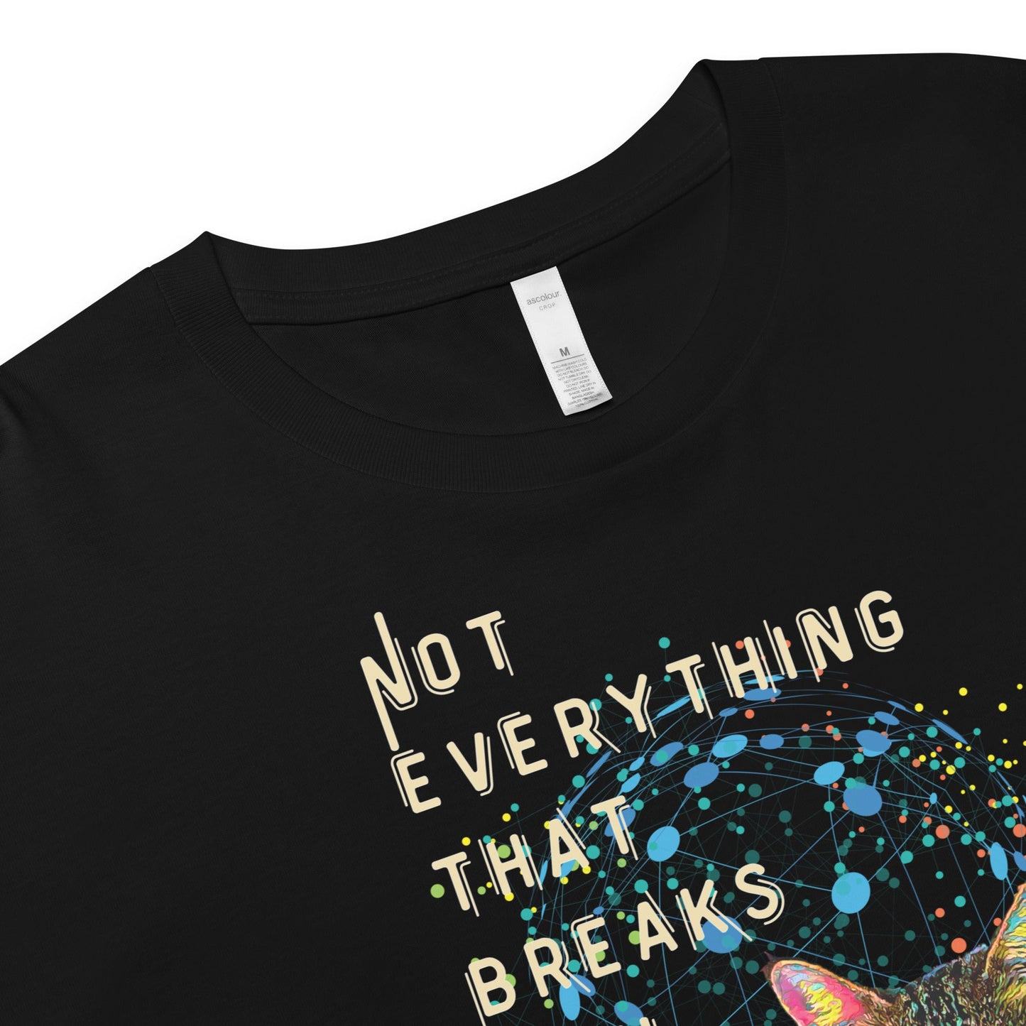 Not Everything that Breaks You Women’s Crop Top - My Social Cat Bonafide Boutique LLCNot Everything that Breaks You Women’s Crop Topcrop topMy Social Cat Bonafide Boutique LLCBlackXSbreakscat