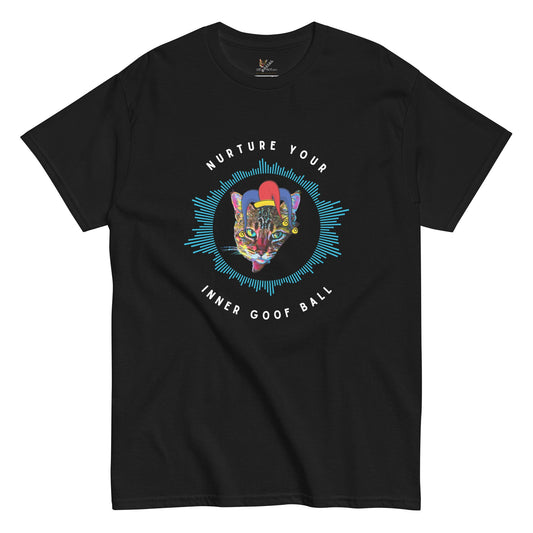 Nurture Your Inner Goof Ball Unisex Classic Tee - My Social Cat Bonafide Boutique LLCNurture Your Inner Goof Ball Unisex Classic TeeT-shirtMy Social Cat Bonafide Boutique LLCBlackSball shirtgoof