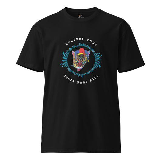Nurture Your Inner Goof Ball Unisex Premium Tee - My Social Cat Bonafide Boutique LLCNurture Your Inner Goof Ball Unisex Premium TeeT-shirtMy Social Cat Bonafide Boutique LLCBlackSball shirtgoof