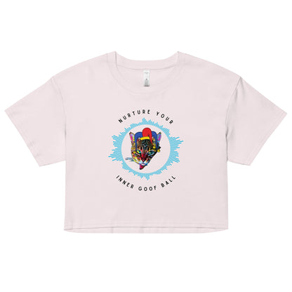 Nurture Your Inner Goof Ball Women’s Crop Top - My Social Cat Bonafide Boutique LLCNurture Your Inner Goof Ball Women’s Crop Topcrop topMy Social Cat Bonafide Boutique LLCOrchidXSball shirtcrop
