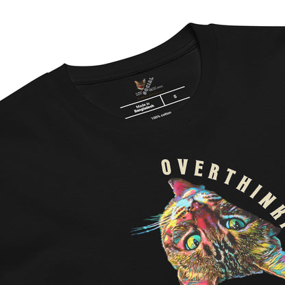 Overthinking Unisex Premium Tee - My Social Cat Bonafide Boutique LLCOverthinking Unisex Premium TeeT-shirtMy Social Cat Bonafide Boutique LLCSoverthinkingshirt
