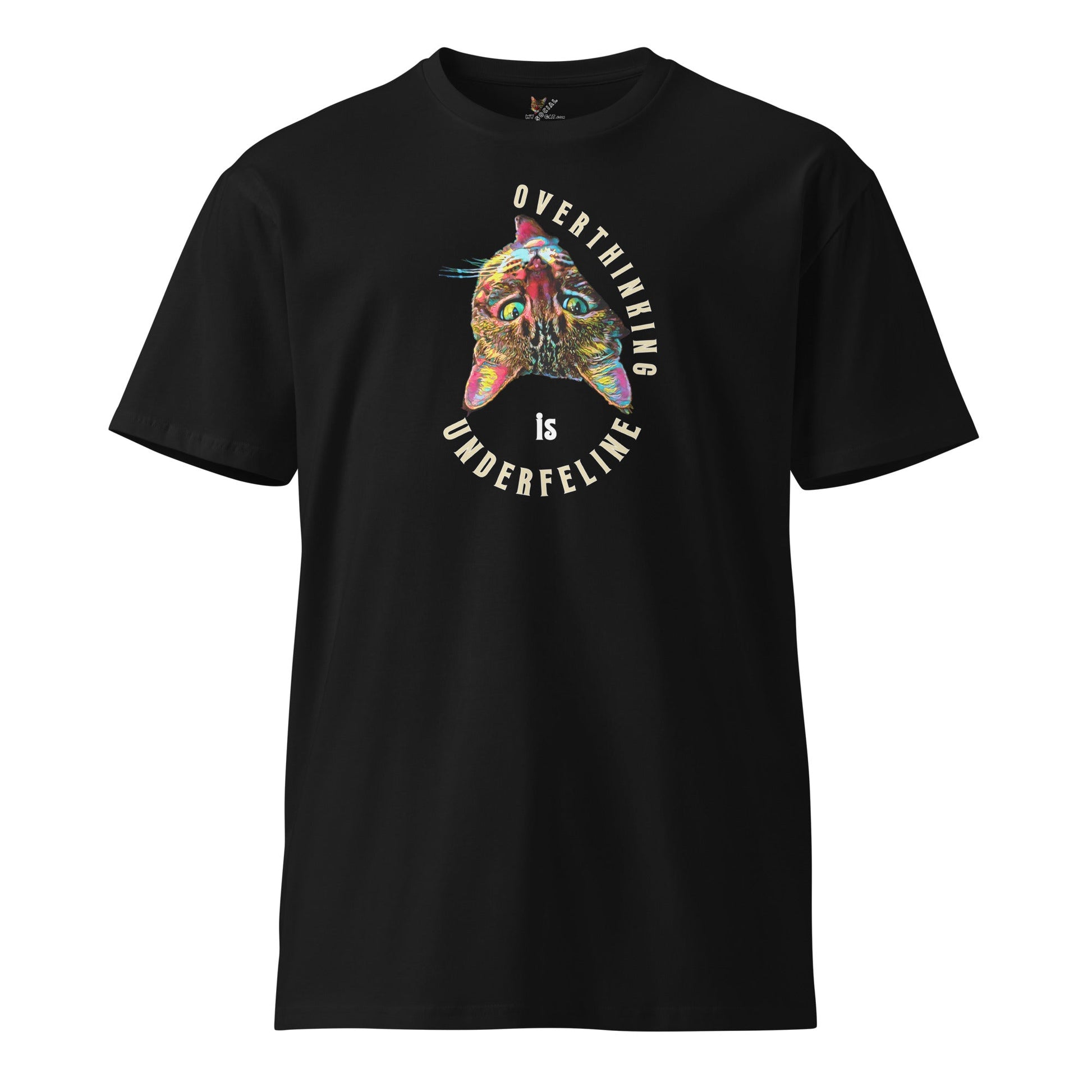 Overthinking Unisex Premium Tee - My Social Cat Bonafide Boutique LLCOverthinking Unisex Premium TeeT-shirtMy Social Cat Bonafide Boutique LLCSoverthinkingshirt