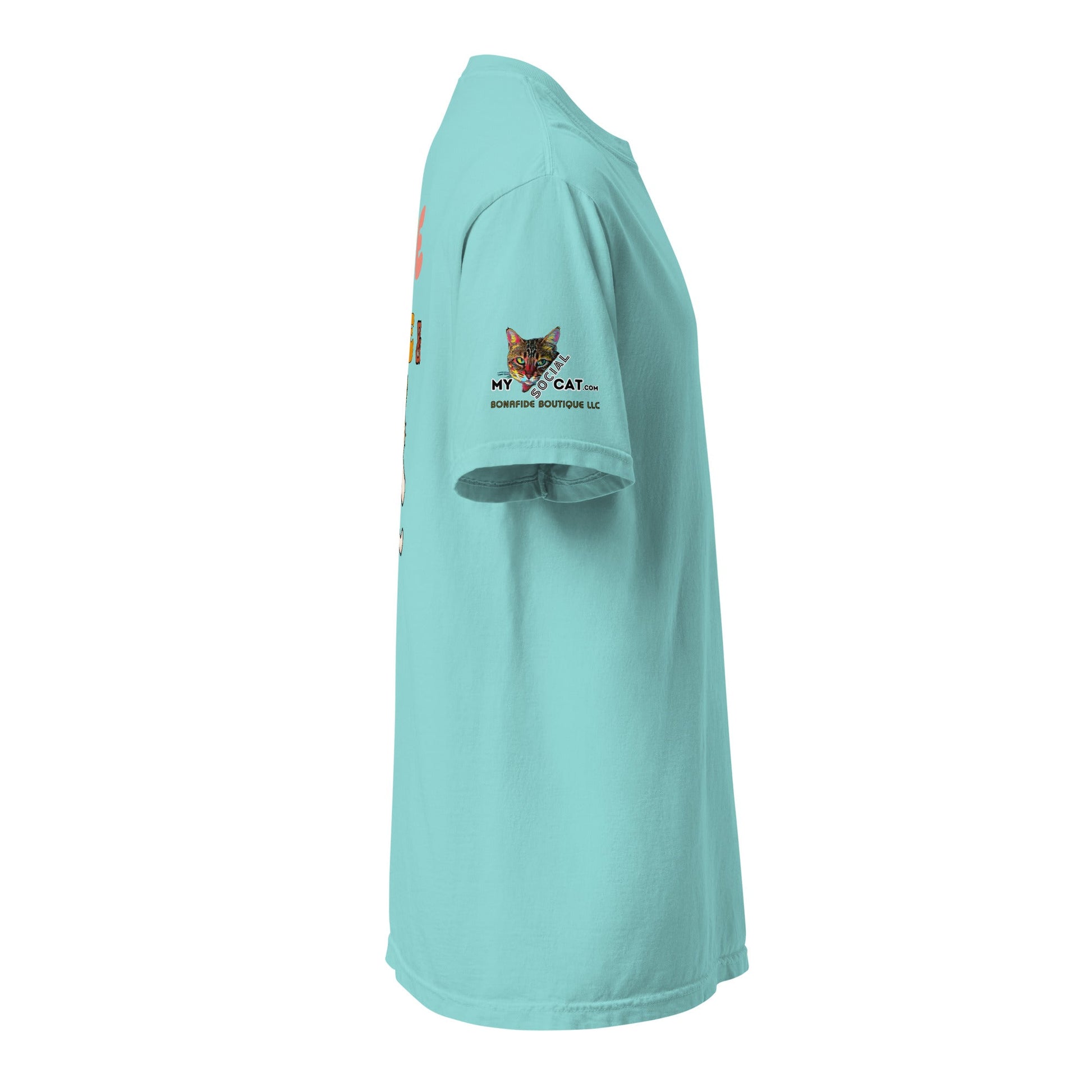 Peace Love Hope Unisex Comfort Colors Heavyweight Tee - My Social Cat Bonafide Boutique LLCPeace Love Hope Unisex Comfort Colors Heavyweight TeeT - shirtMy Social Cat Bonafide Boutique LLCLagoon BlueSheavyweighthope