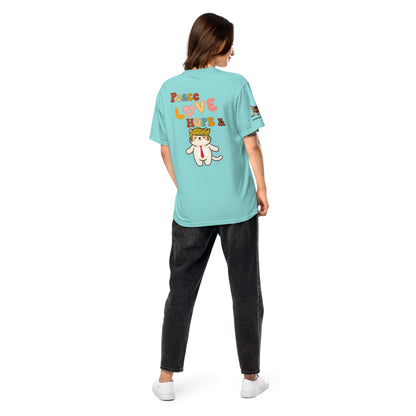 Peace Love Hope Unisex Comfort Colors Heavyweight Tee - My Social Cat Bonafide Boutique LLCPeace Love Hope Unisex Comfort Colors Heavyweight TeeT - shirtMy Social Cat Bonafide Boutique LLCBlackSheavyweighthope