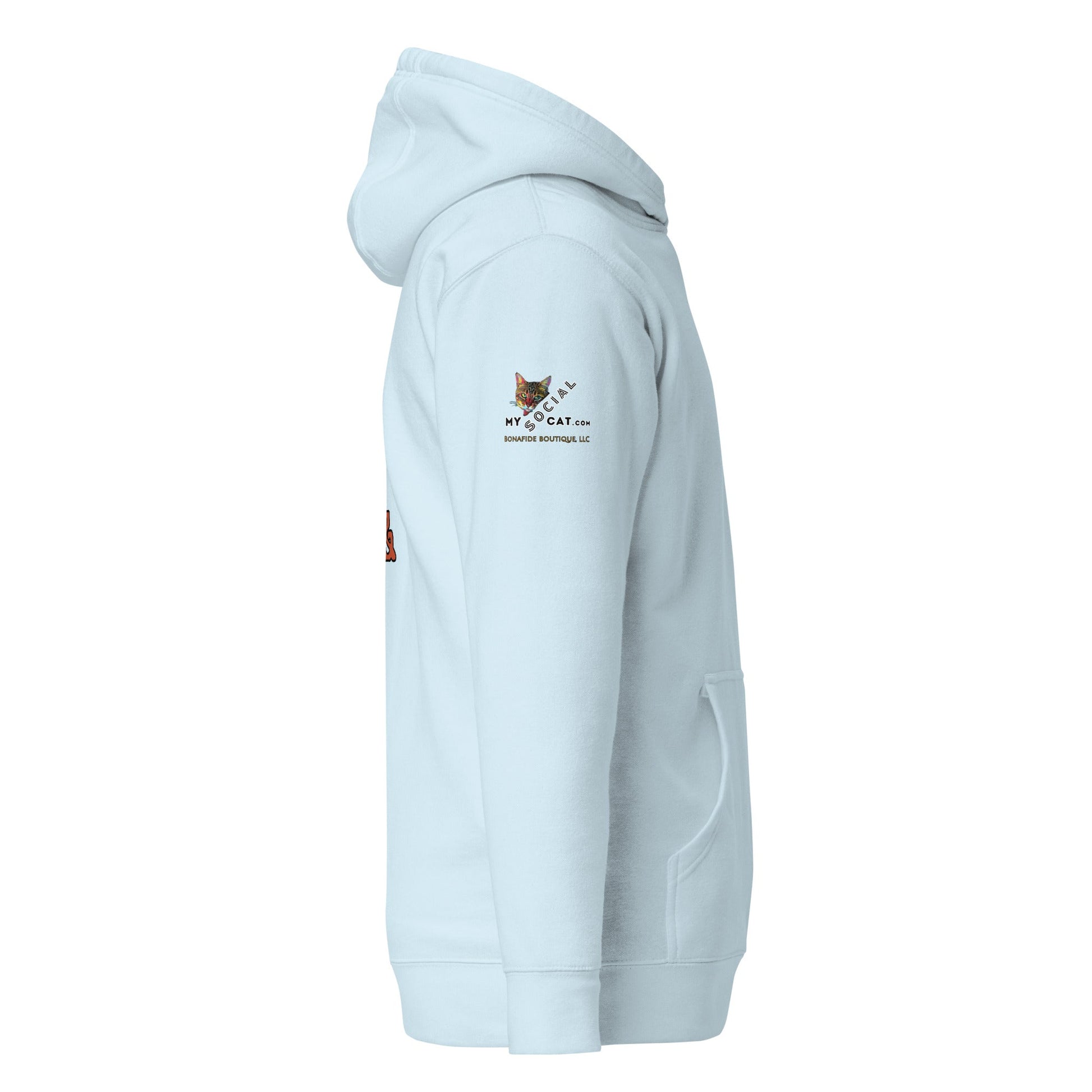 Peace Love Hope Unisex Hoodie - My Social Cat Bonafide Boutique LLCPeace Love Hope Unisex HoodieHooded sweatshirtMy Social Cat Bonafide Boutique LLCSky BlueScatscotton